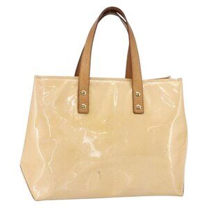 LOUIS VUITTON Monogram Vernis Reade PM Bag Marshmallow Pink